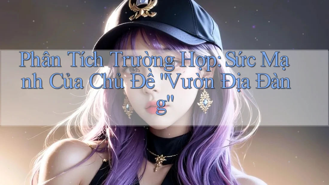 Phân Tích Trường Hợp: Sức Mạnh Của Chủ Đề “Vườn Địa Đàng”