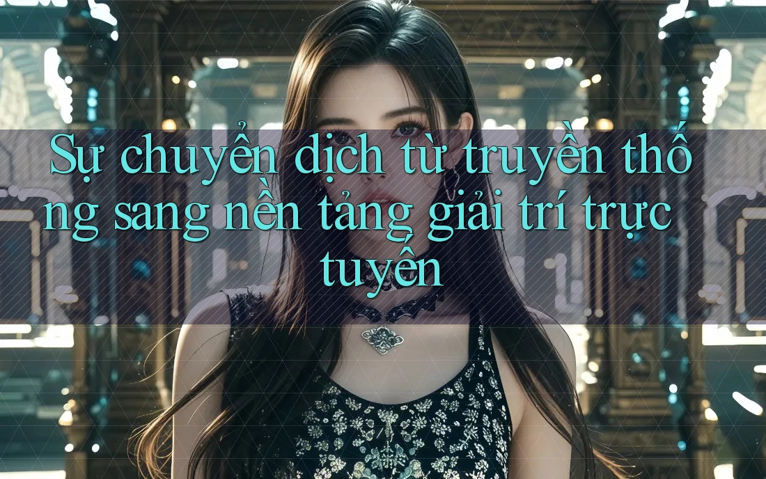 Sự chuyển dịch từ truyền thống sang nền tảng giải trí trực tuyến Sự chuyển dịch từ truyền thống sang nền tảng giải trí trực tuyến
