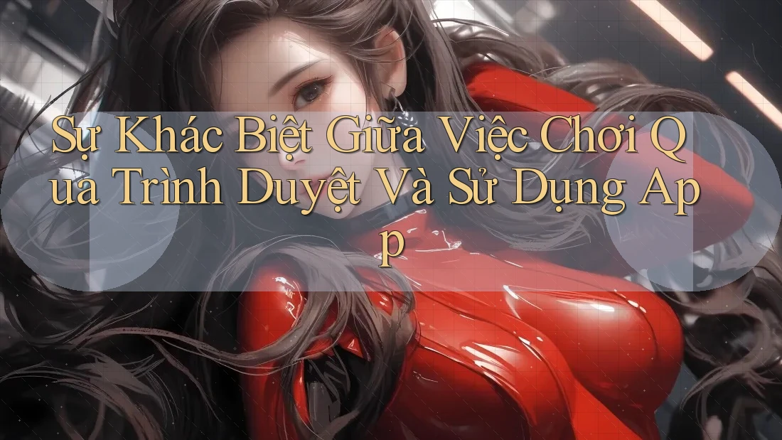 Sự Khác Biệt Giữa Việc Chơi Qua Trình Duyệt Và Sử Dụng App Sự Khác Biệt Giữa Việc Chơi Qua Trình Duyệt Và Sử Dụng App