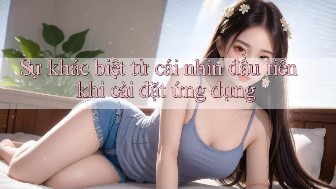 Sự khác biệt từ cái nhìn đầu tiên khi cài đặt ứng dụng Sự khác biệt từ cái nhìn đầu tiên khi cài đặt ứng dụng