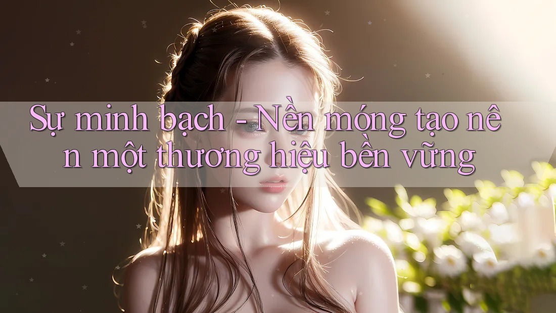 Sự minh bạch - Nền móng tạo nên một thương hiệu bền vững Sự minh bạch - Nền móng tạo nên một thương hiệu bền vững