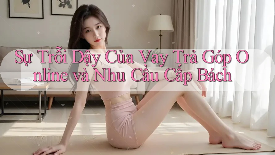 Sự Trỗi Dậy Của Vay Trả Góp Online và Nhu Cầu Cấp Bách