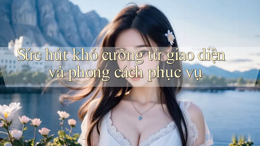 Sức hút khó cưỡng từ giao diện và phong cách phục vụ Sức hút khó cưỡng từ giao diện và phong cách phục vụ