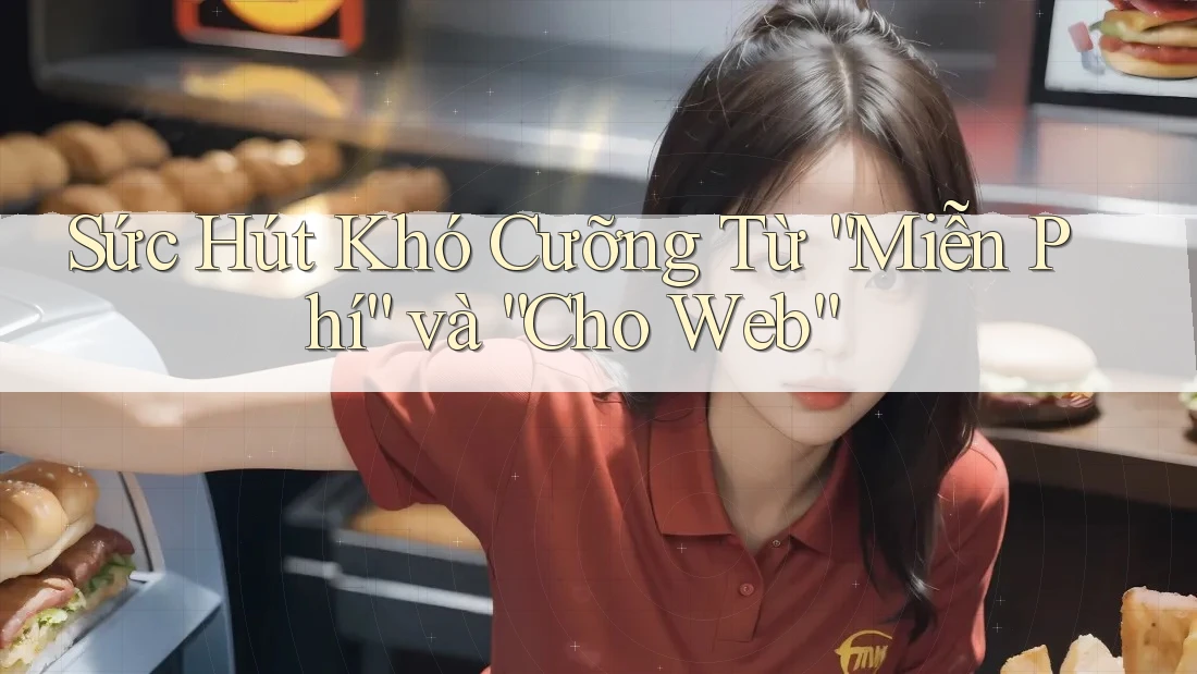 Sức Hút Khó Cưỡng Từ “Miễn Phí” và “Cho Web”