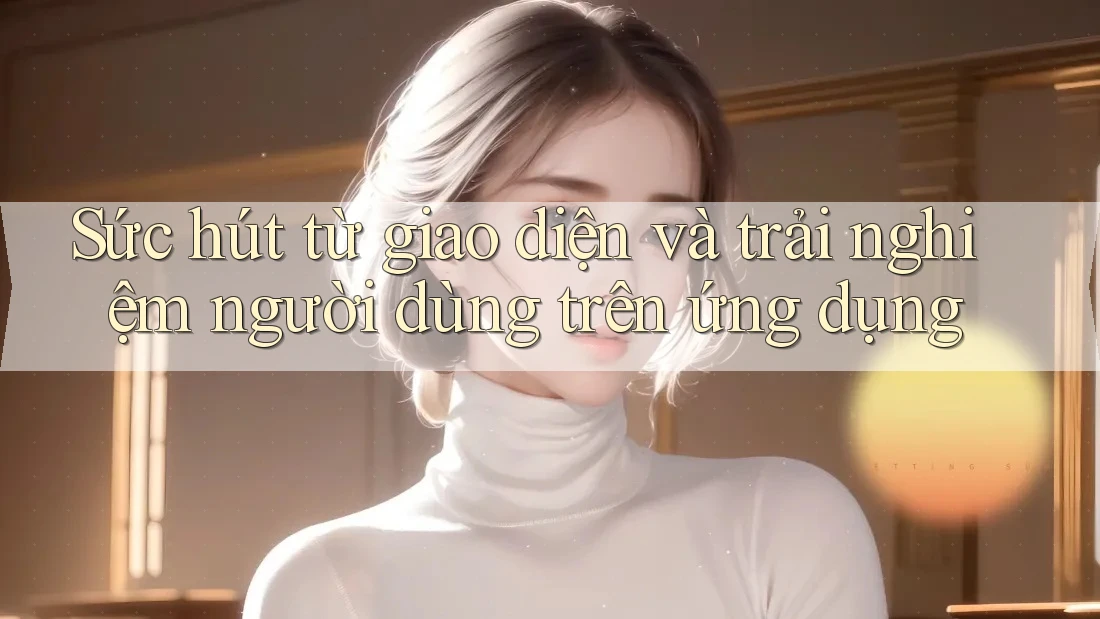 Sức hút từ giao diện và trải nghiệm người dùng trên ứng dụng Sức hút từ giao diện và trải nghiệm người dùng trên ứng dụng