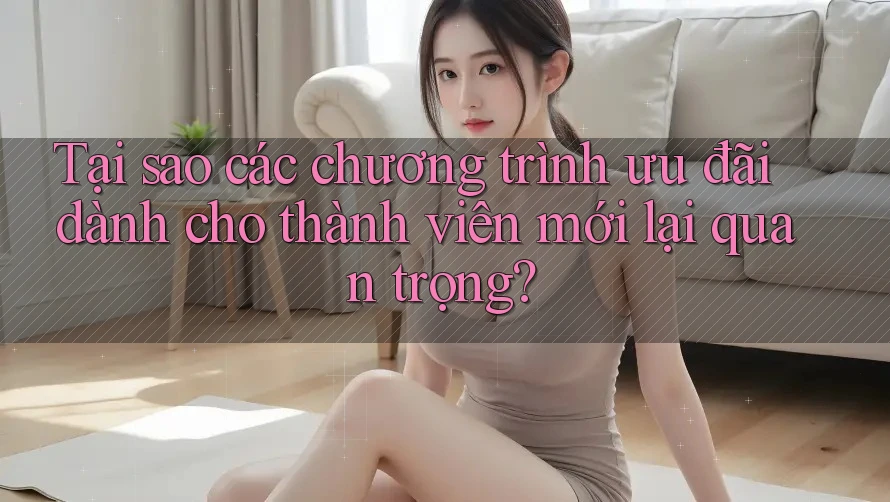 Tại sao các chương trình ưu đãi dành cho thành viên mới lại quan trọng?