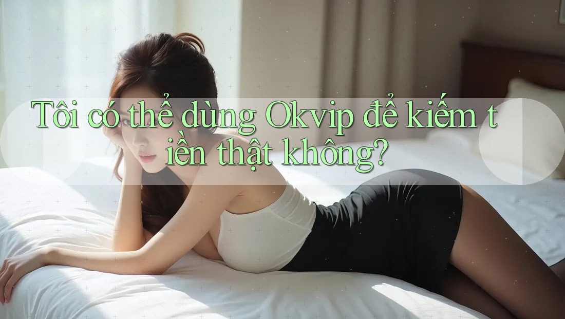 Tôi có thể dùng Okvip để kiếm tiền thật không?