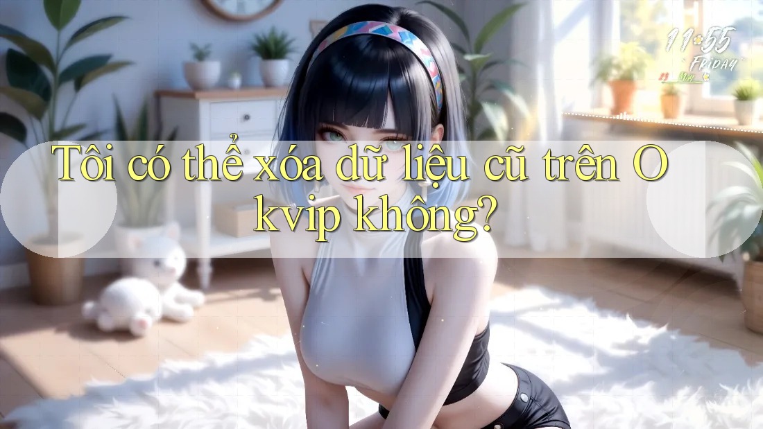 Tôi có thể xóa dữ liệu cũ trên Okvip không?